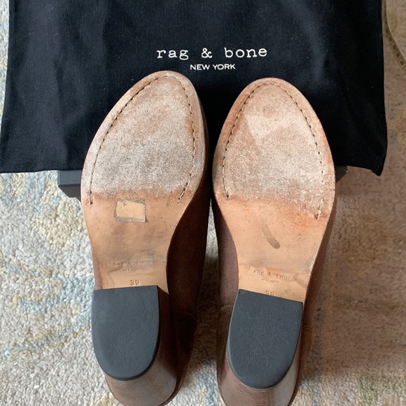 Rag & Bone Devon boot 39 Brown waxy - Picture 6 of 8